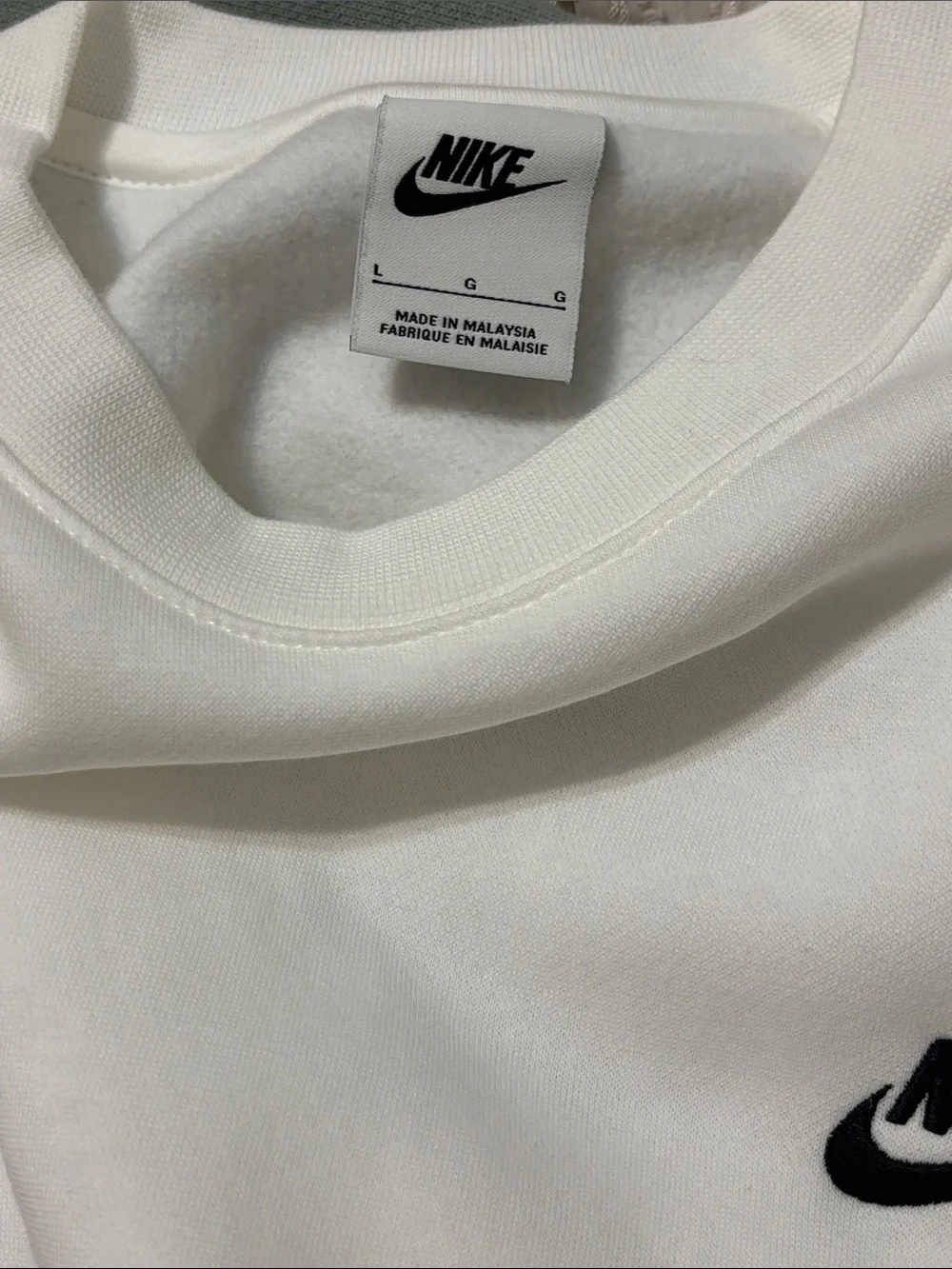 Nike black simple fit